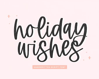 Christmas Fonts Etsy