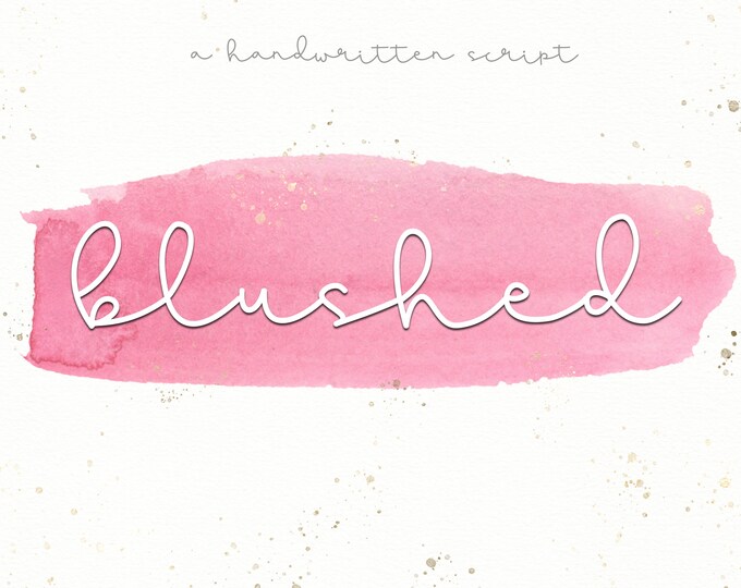 Nora A Handwritten Script Font TTF / OTF - Etsy