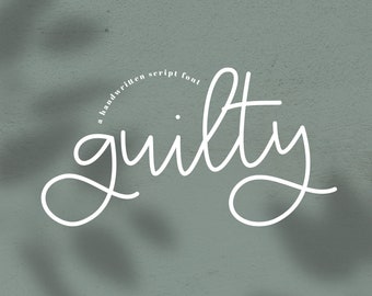 Download Handwritten Font Etsy SVG Cut Files