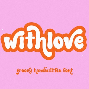 Fuente "With Love": fuente serif con trazos, fuente moderna, fuentes Cricut, fuentes retro, fuente Procreate, fuentes Canva, fuente para logotipos, fuentes láser, fuente con trazos