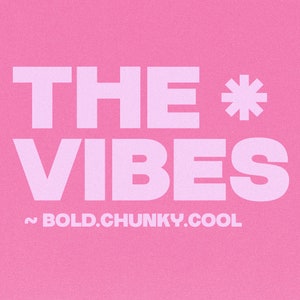 The Vibes Schriftart - Sans Schriftart, Cricut Schriftarten, Bold Schriftart, Moderne Schriftart, Schriftarten für Cricut, Goodnotes Schriftart, Lehrerschriftarten, Blockschrift, Coole Schriftart