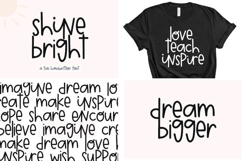 Download Font Bundle 15 Fonts for Crafters Cute Fonts Cricut Fonts ...
