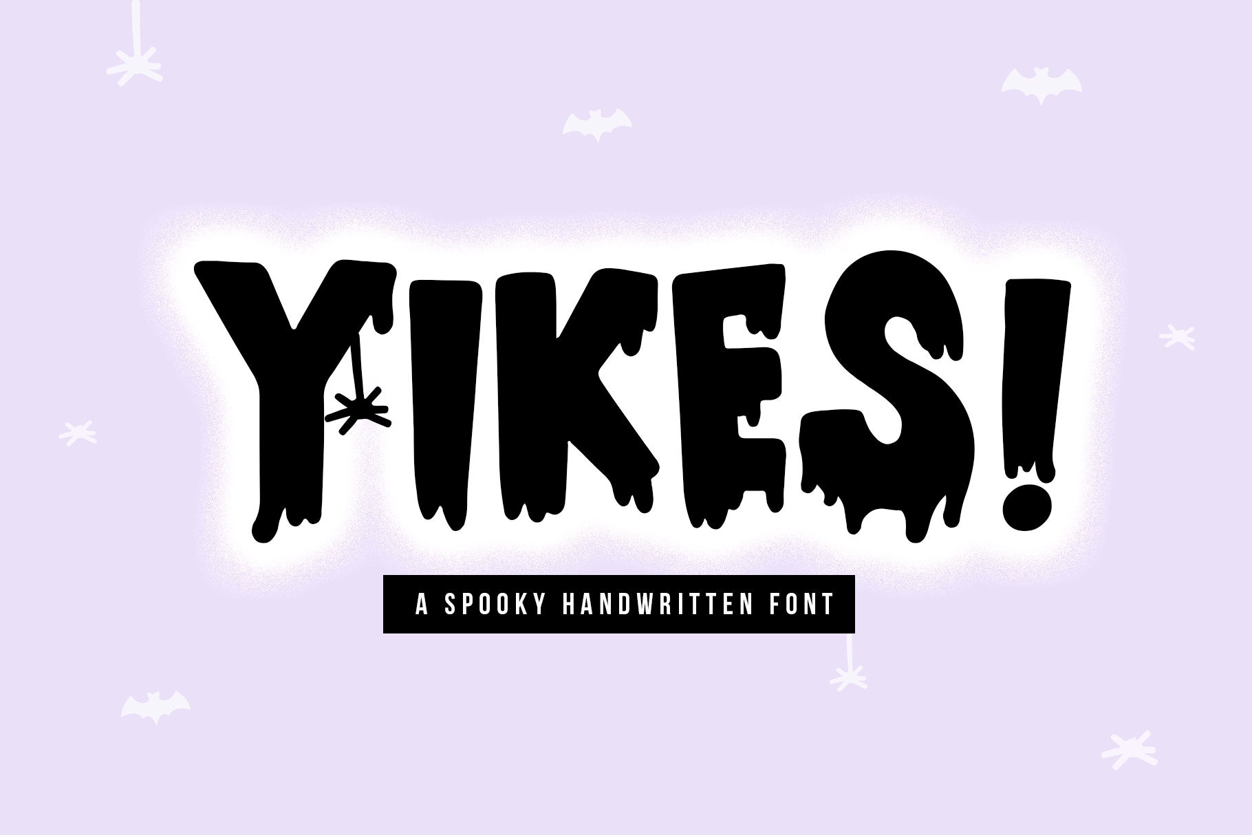 ◆感+。:.゜(✿˘艸˘✿):.。+゜謝◆ Yikes Font - Dripping Font, Handwritten Font, Cricut Fonts