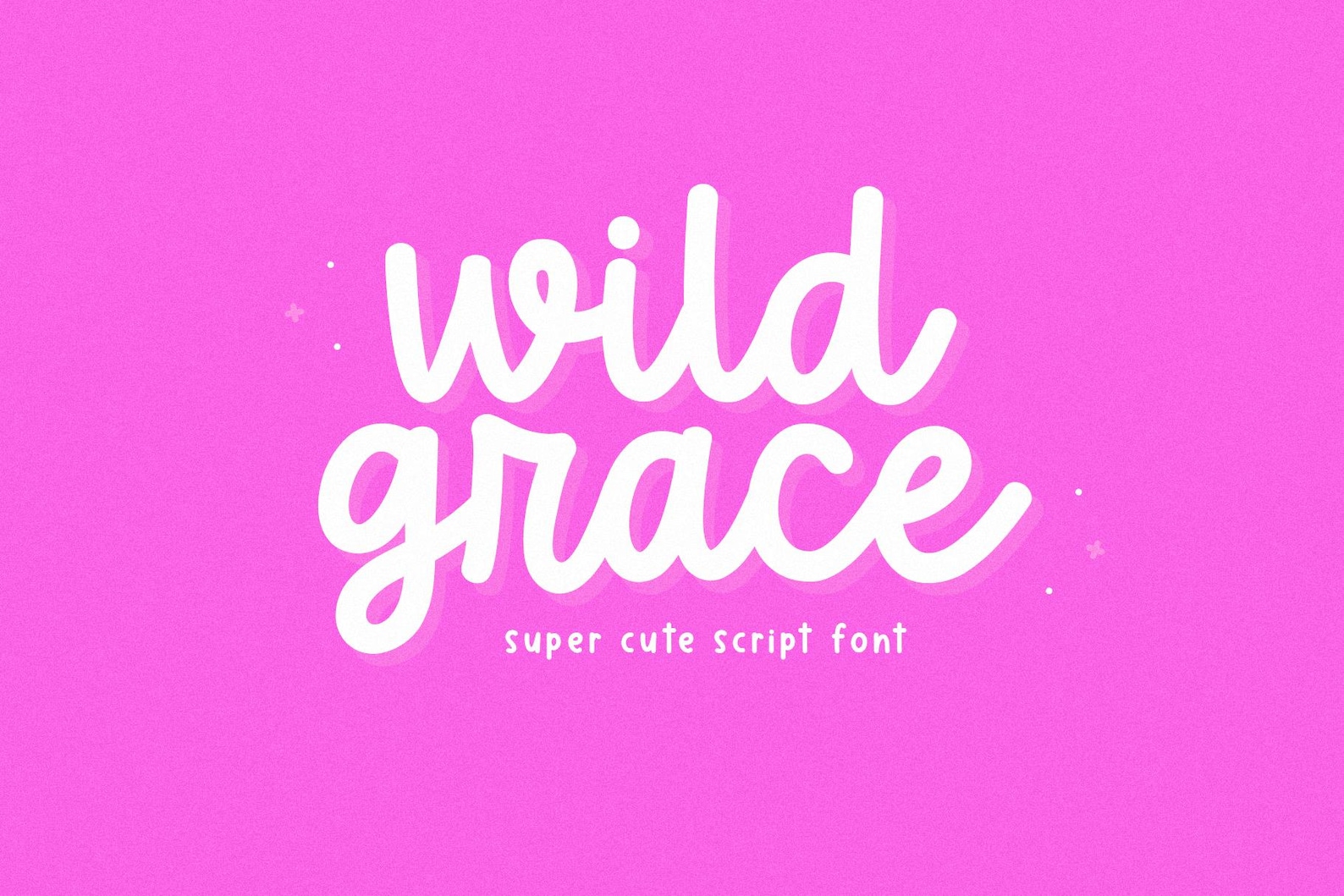 Wild Grace Font - Handwritten Script Font, Cricut Fonts, Cute Script ...