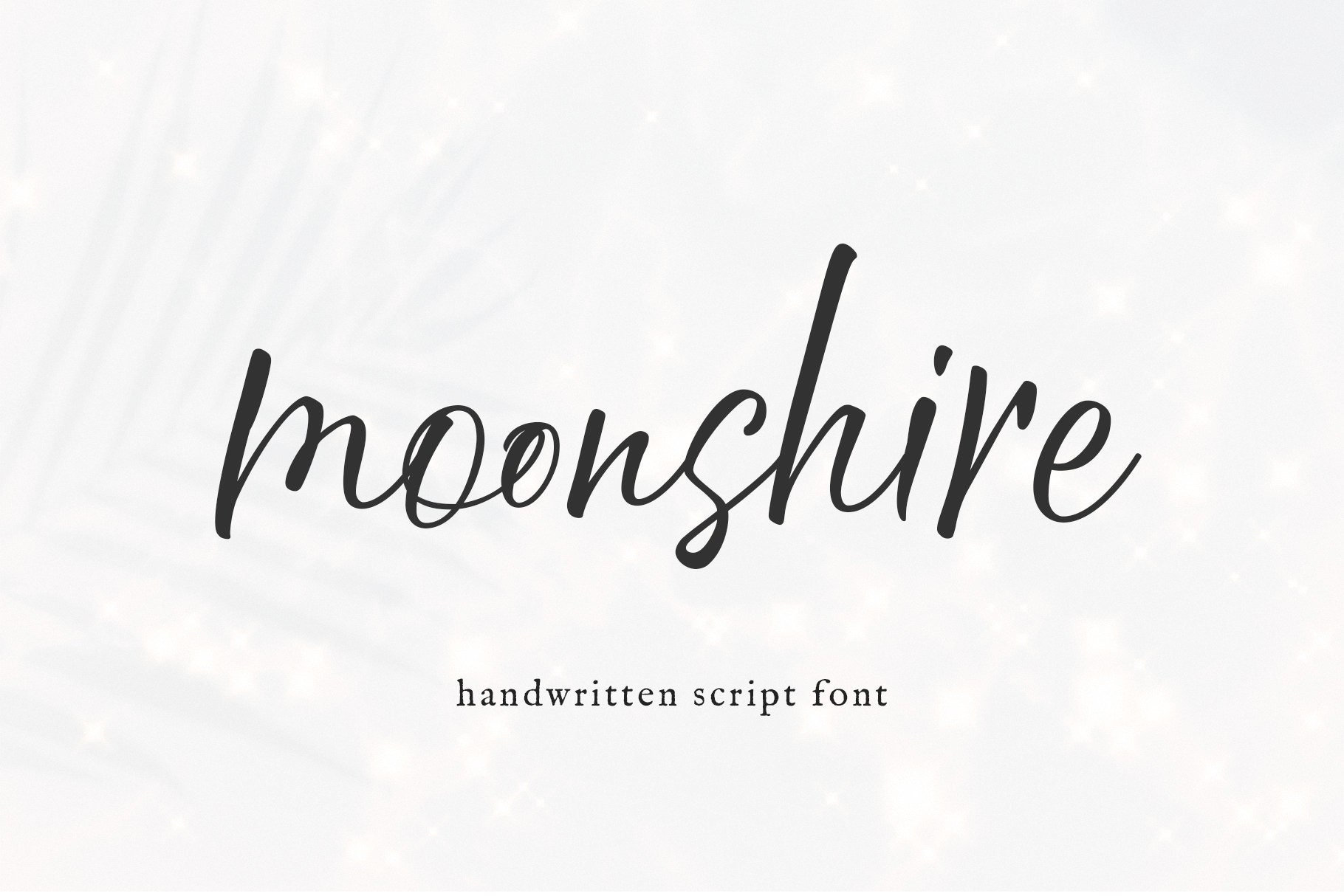 Moonshire Font Handwritten Script Font Calligraphy Font - Etsy