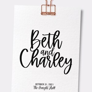 October Font - Handwritten Script Font, Cricut Fonts, Modern Calligraphy, Canva Fonts, Wedding Font, Farmhouse Fonts, Cursive Fonts image 2