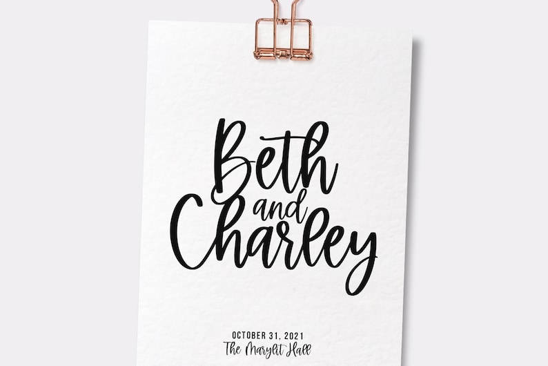 October Font - Handwritten Script Font, Cricut Fonts, Modern Calligraphy, Canva Fonts, Wedding Font, Farmhouse Fonts, Cursive Fonts image 2