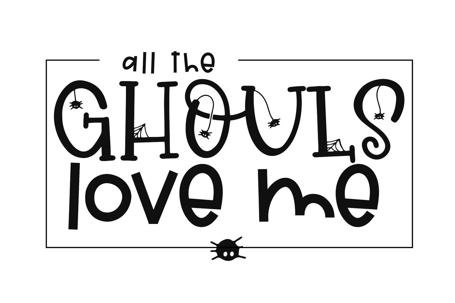 Hey Boo Font - Halloween Font, Spooky Font, Spider Web Font, Halloween ...