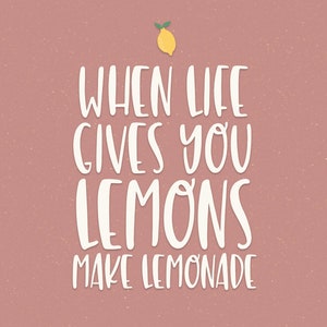 Lemon Cookies Font Quirky Handwritten Font Smooth Font - Etsy