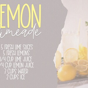 Lemon Lime Font Duo, A Script & Print Handwritten Font Duo, Fonts for ...