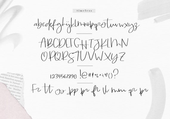 Handwritten Typography P