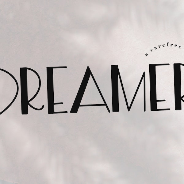 Dreamer - Free Spirit Handwritten Font - TTF / OTF
