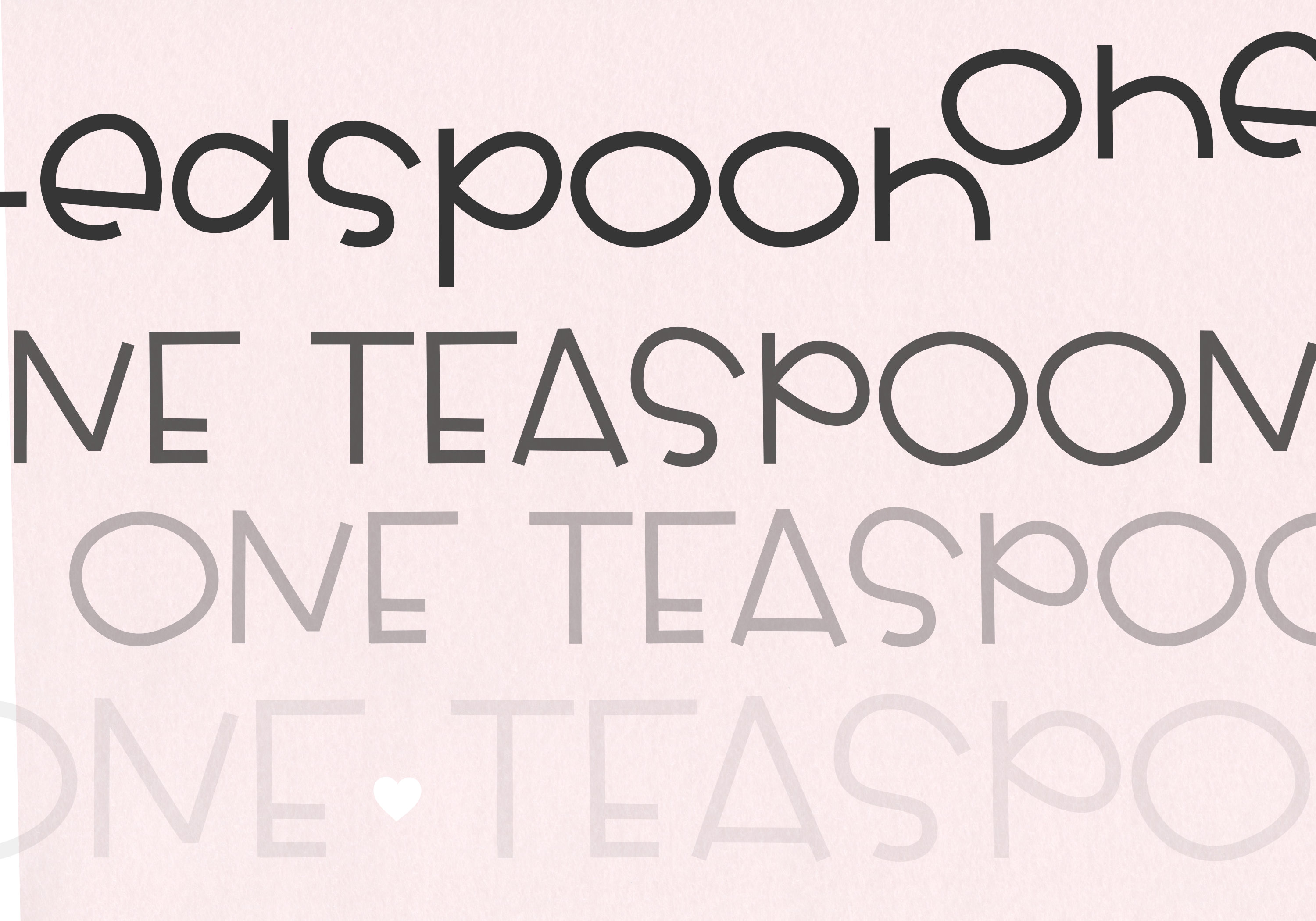 One Teaspoon Bold Handwritten Font TTF / OTF Etsy