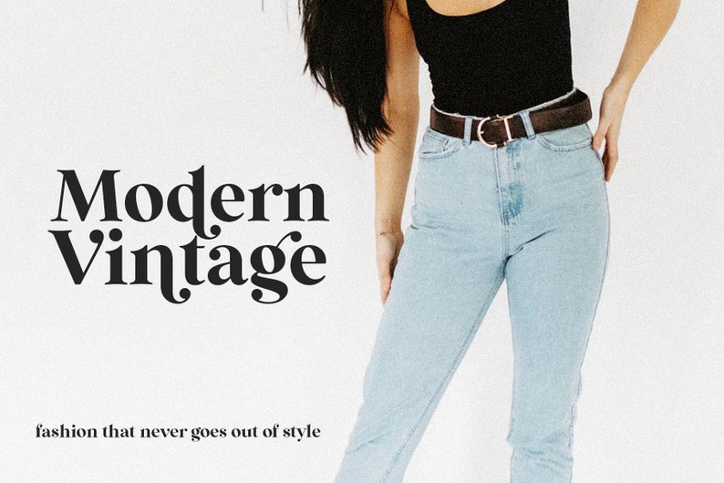 Wild Mango Font - Serif Font, Modern Font, Boho Font, Branding Font, Swash Font, Fonts for Cricut, Canva Fonts, Cricut Fonts, Laser Fonts image 8