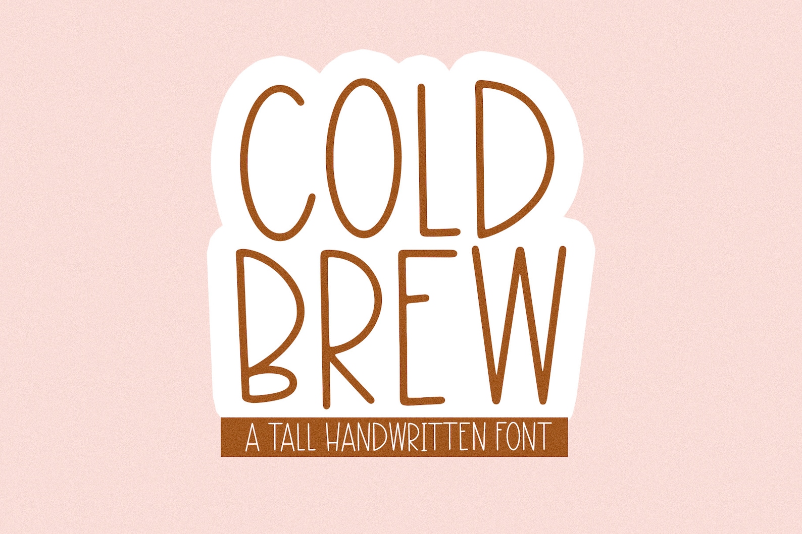 Cold Brew Font Thin Font, Farmhouse Font, Cricut Font, Tall Font ...