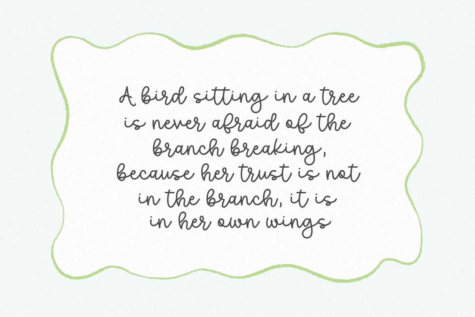 Garden Bird Font - Handwritten Script Font, Cricut Fonts, Goodnotes ...