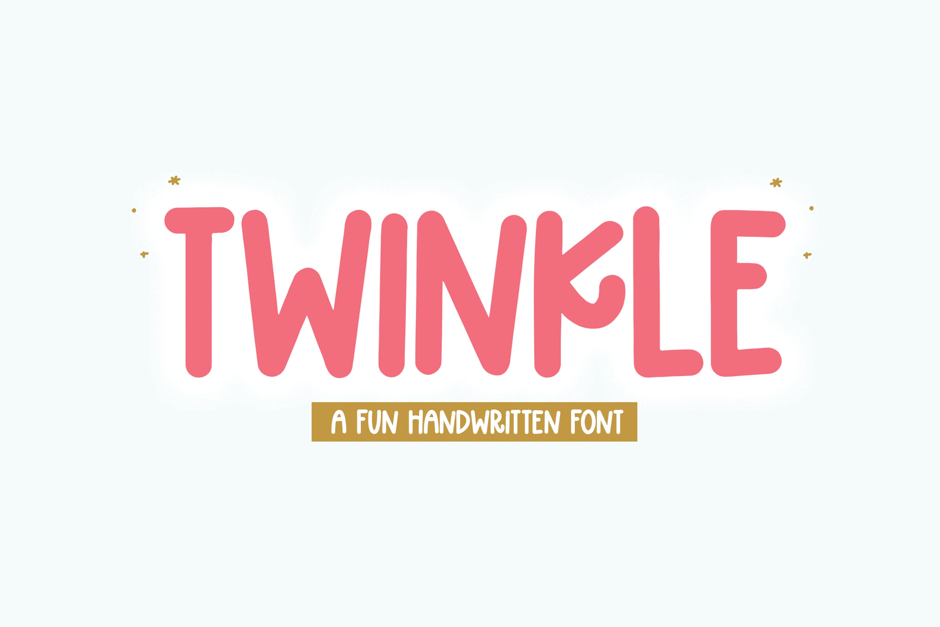 Twinkle Font - Quirky Handwritten Font, Cricut Font, Tall Font, Procreate Font, Cute Font, Fonts for Cricut