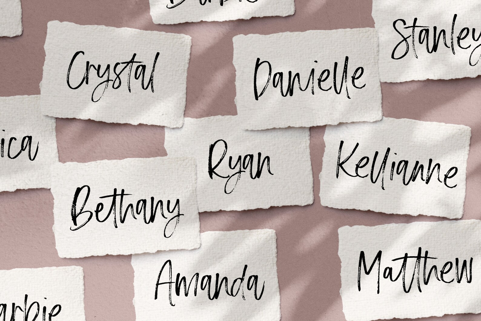 Teaspoon Font A Modern Handwritten Script Font Brush Font Etsy