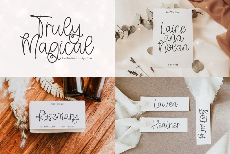 Farmhouse Font Bundle - Cricut Fonts, Farmhouse Fonts, Rustic Fonts ...