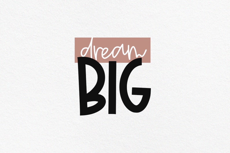 Wild One Font - A Script & Print Handwritten Font DUO, Fonts for Cricut ...