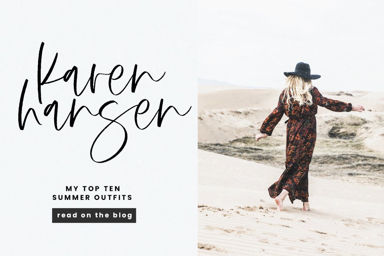 Moonstone Font Modern Handwritten Script Font Handlettered - Etsy UK