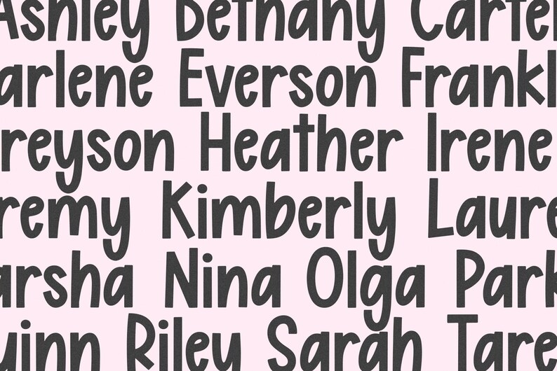 Blake Font - Cute Font, Cricut Fonts, Handwritten Font, Procreate Fonts ...
