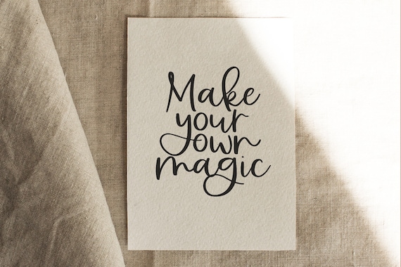 Falling Leaves Font - Script & Print Handwritten Font TRIO, Fonts