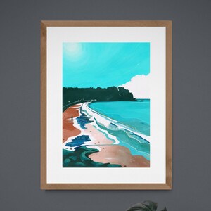 Ouaisne Bay, Jersey, art print,