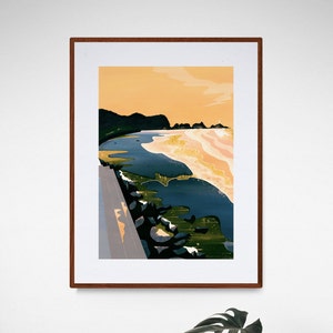 St Ouens, Jersey, Islas del Canal, impresión de arte