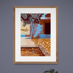 St Aubins Fort, Jersey, art print,