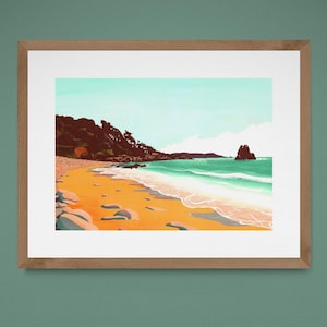 Beauport Bay, Jersey, art print,
