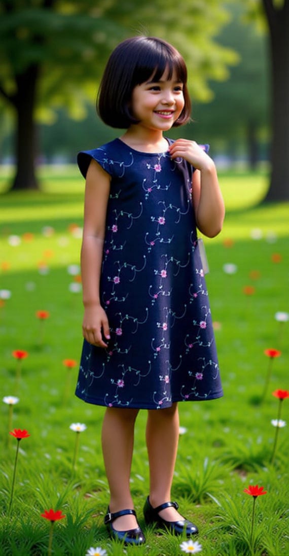 sachin and babi light blue dress Embroidered Denim Pinafore Dress Age 8 Suzie