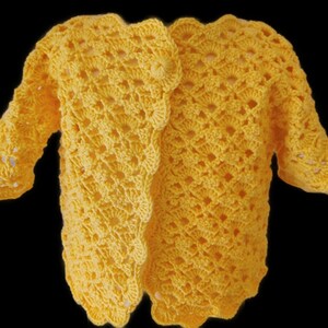 Sunshine Summer Cardigan age 3