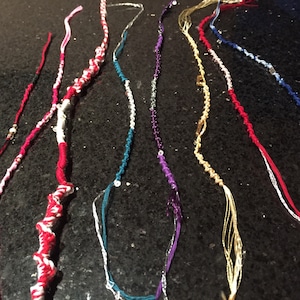 Hand Made Rakhi and Friendship Bracelets