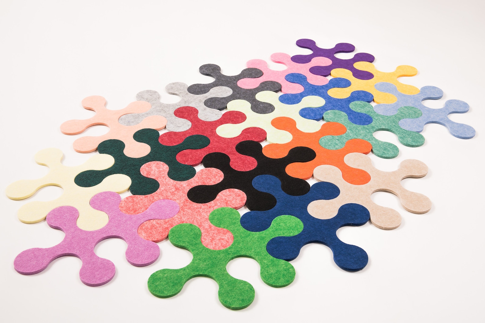 Puzzle Rug Multicolor Round Shape Puzzle Carpet for Children Etsy