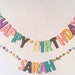 Happy Birthday Garland Pastel Personalised Birthday Banner - Etsy