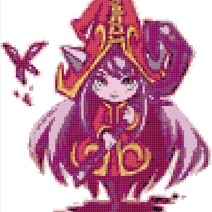 League of Legends Lulu - Cross-Stitch Pattern