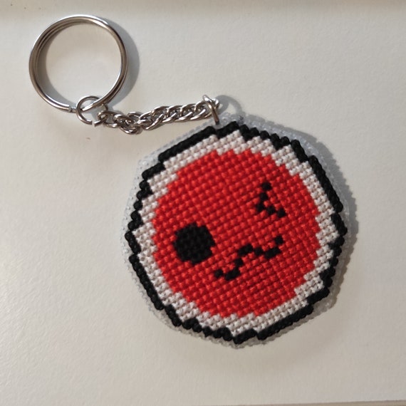 Cross stitch keychain clearance