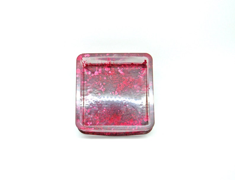 Ocean Jewelry Box Dresser Box Dainty Jewelry Box Kids Jewelry Box Keepsake Box Ocean Trinket Box Deep Red Ocean Trinket Box