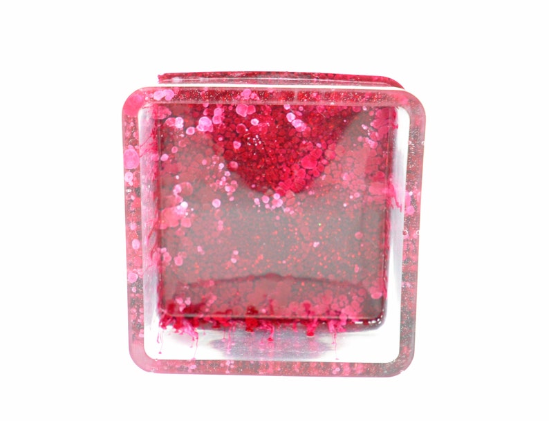 Ocean Jewelry Box Dresser Box Dainty Jewelry Box Kids Jewelry Box Keepsake Box Ocean Trinket Box Deep Red Ocean Trinket Box
