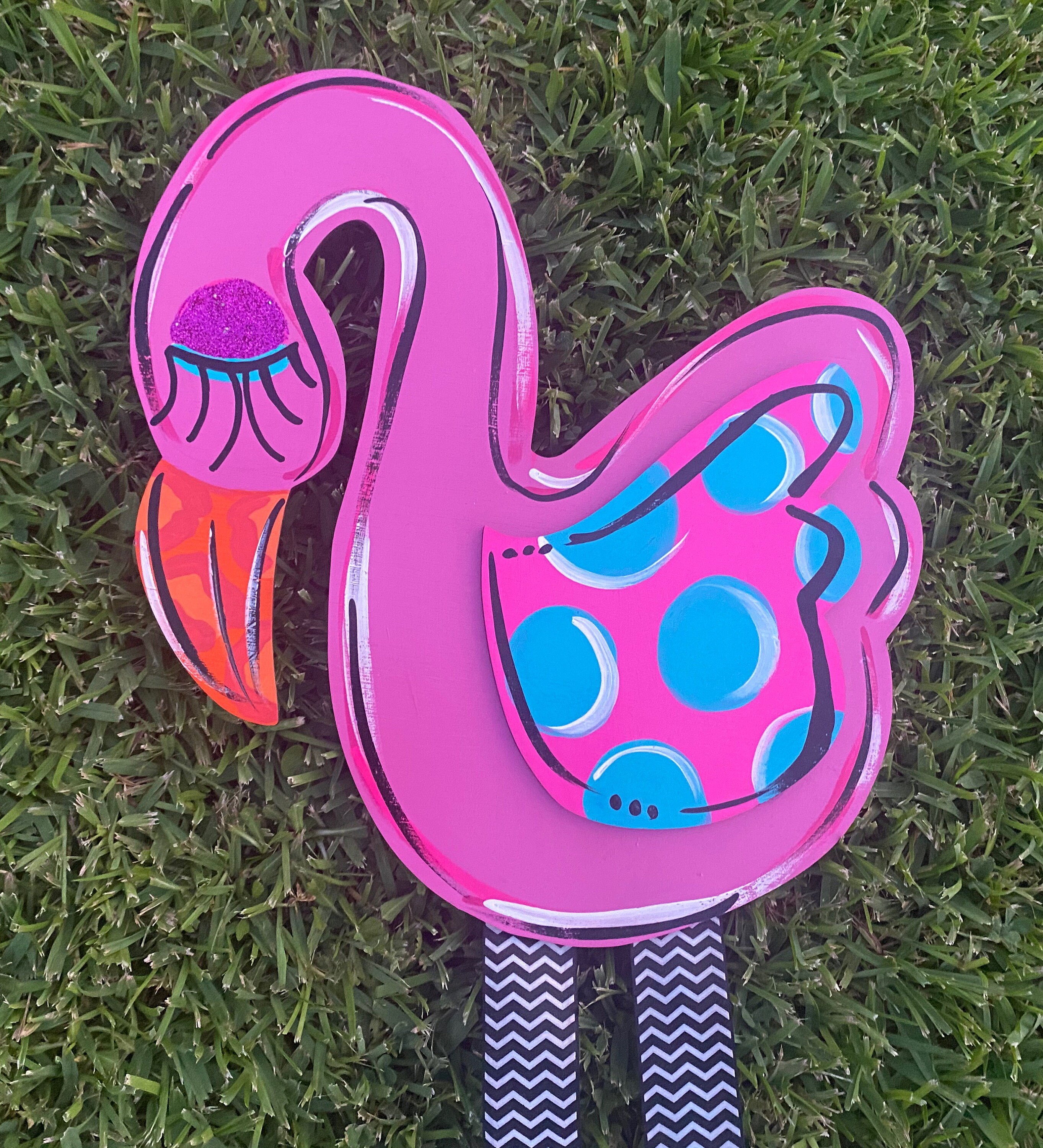 FLAMINGO door Hanger summer door hanger Personalized door Etsy