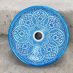 Handmade sinkMoroccan pottery sink pottery cacker ceramic sink.