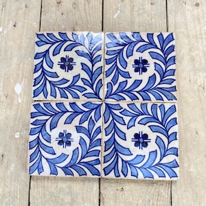 Authentic Handmade Moroccan Tiles: Hand-Painted Beauty for Your Home