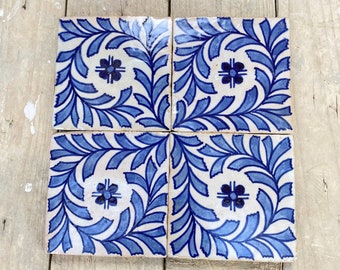 Authentic Handmade Moroccan Tiles: Hand-Painted Beauty for Your Home