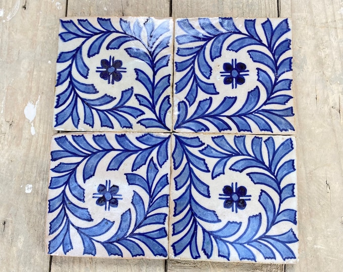 Authentic Handmade Moroccan Tiles: Hand-Painted Beauty for Your Home