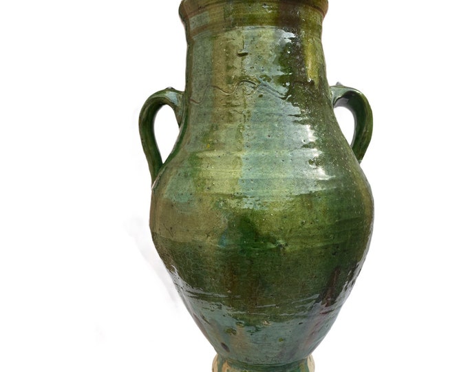Tamgrout rustic pottery vase, handmade vase,