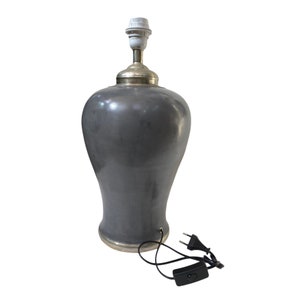 Handmade Tadlakt pottery lamp base/ Tadlakt lamp base/ handmade lamp base/ Moroccan lamp base/ lamp base.