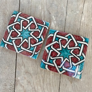 Hand-Painted Moroccan Tile Splendor: Unique Artistry for Your Walls and Floors