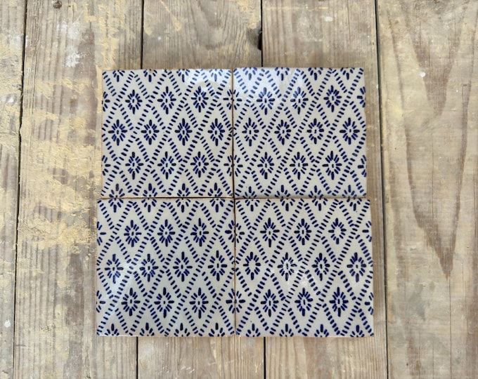 Authentic Moroccan Handmade Tiles | Hand-Painted, Wood-Fired Zellige Tiles | Artisan Ceramic Wall & Floor Tiles for Kitchen, Bathroom…