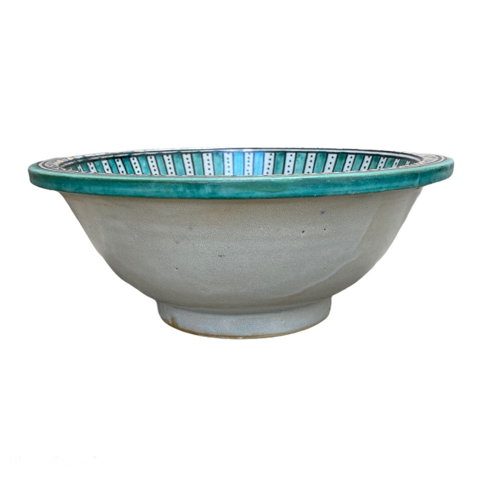 Handmade and handpainted Moroccan ceramic sink/lavabo. Etsy